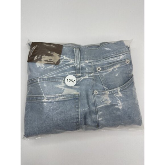 J.Crew Women's Blue Bleach Wash Slouchy Boyfriend Jean W28-32/L27.2 - Picture 12 of 12